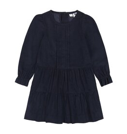 Busy Bee SALE Poppy Dropwaist Dress Navy Corduroy