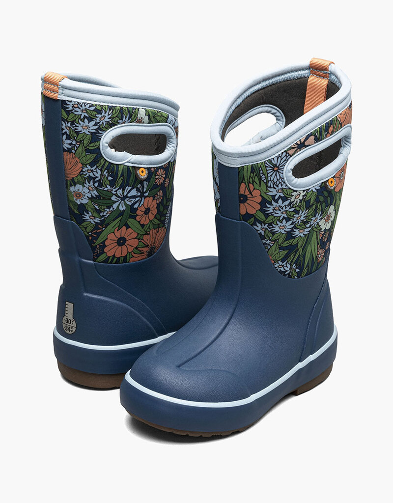BOGS CLASSIC II - VINTAGE FLORAL BLUE MULTI