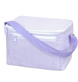 Mint SALE Lunch Box Lilac Seersucker