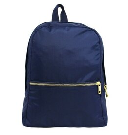 Mint Navy Nylon Brass SM Backpack