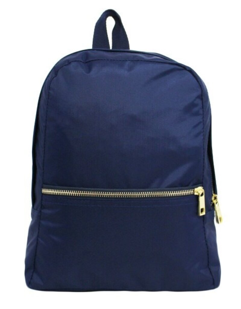 Mint Navy Nylon Brass SM Backpack