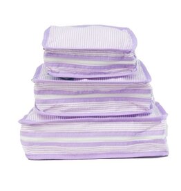 Mint Stacking Set Seersucker  Lilac
