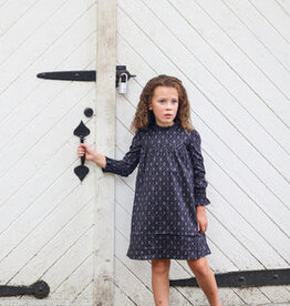 Maniere SALE Vintage Victorian Dress Navy