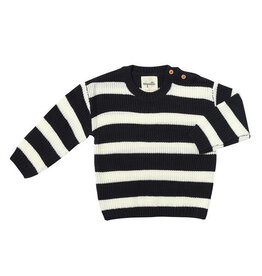 Vignette SALE Saylor Sweater Navy White Stripe