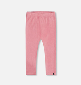 Deux par Deux SALE Velvet Stretch Leggings Candy Pink