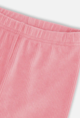 Deux par Deux Velvet Stretch Leggings Candy Pink