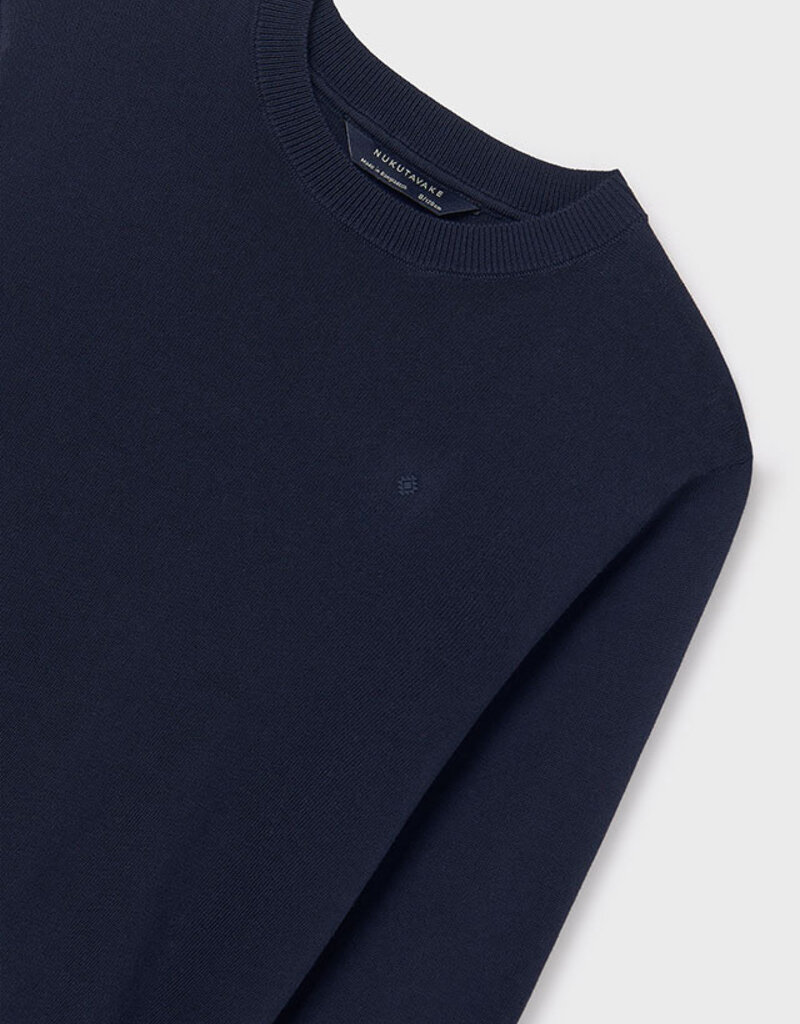 Mayoral Navy Cotton Sweater