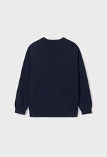 Mayoral Navy Cotton Sweater