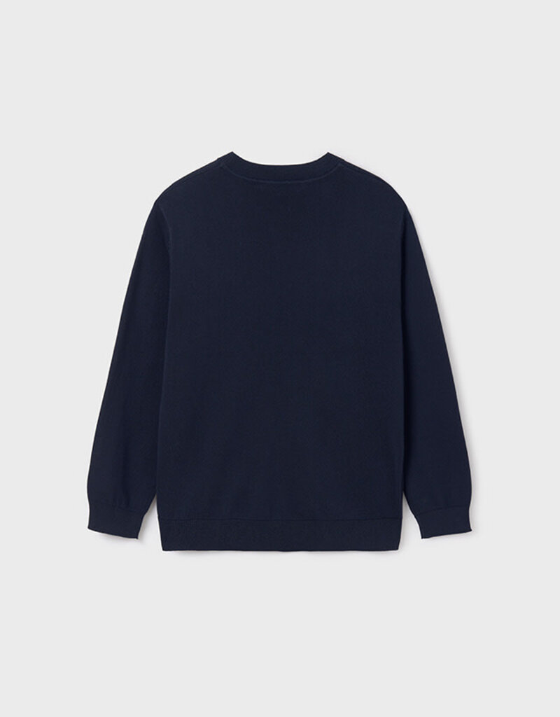 Mayoral Navy Cotton Sweater