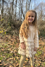 Vignette Arthie Dress Cream Knit