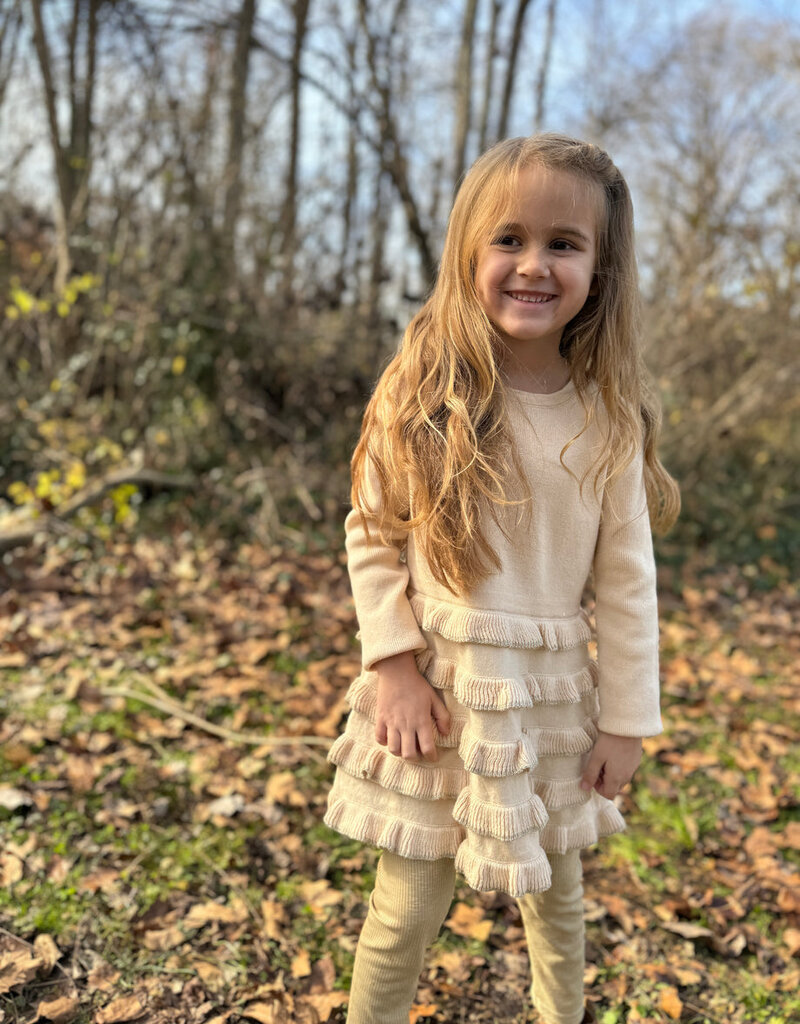 Vignette Arthie Dress Cream Knit