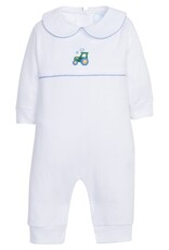 Little English Crochet Playsuit Tractor