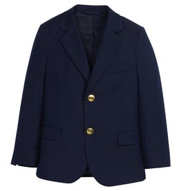 Little English Classic Wool Blazer Navy
