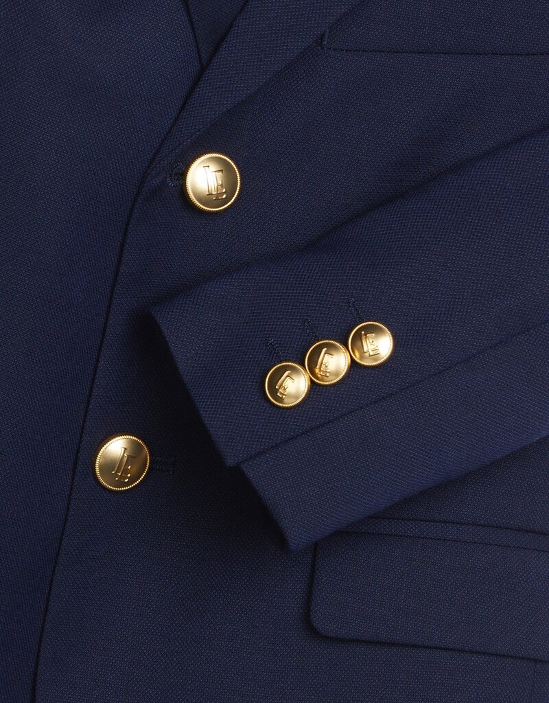 Little English Classic Wool Blazer Navy