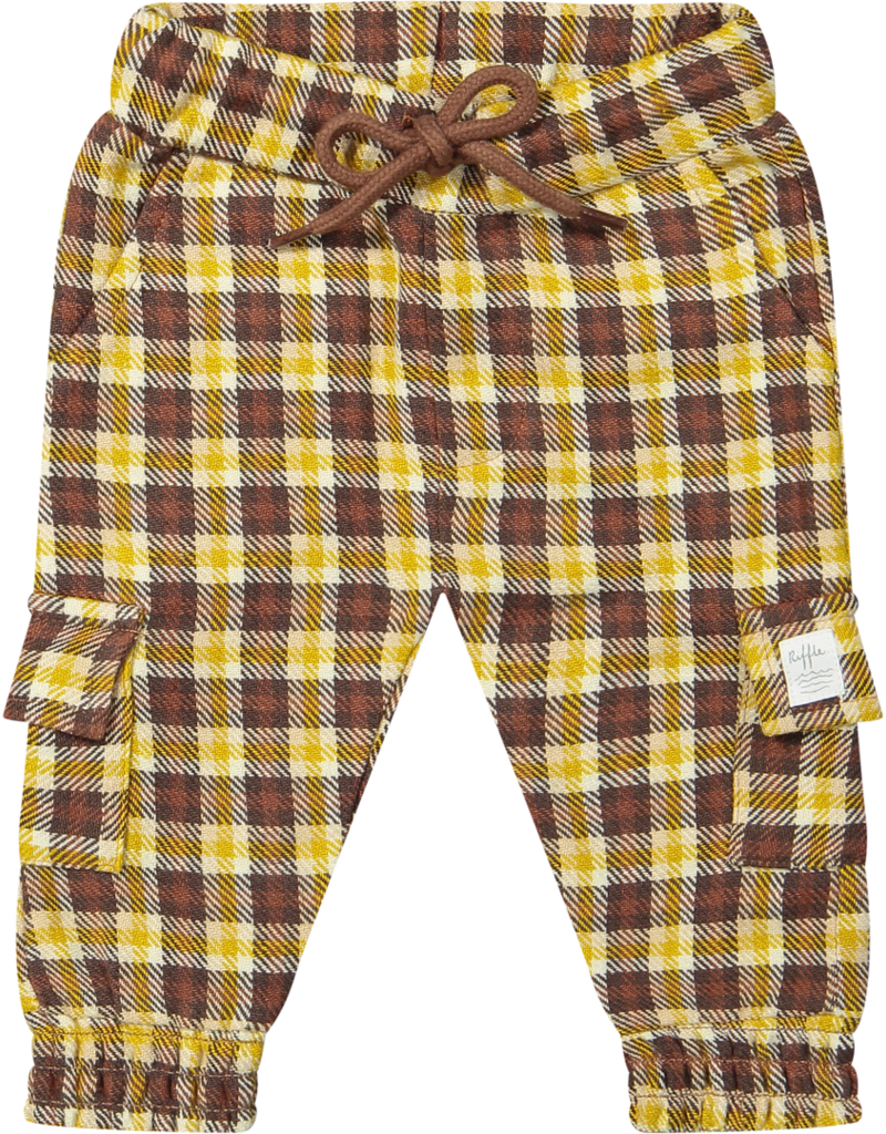 Riffle Amsterdam Cargo Woven Brown Pyke Pants