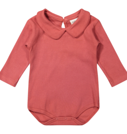 Riffle Amsterdam SALE Derby Rib Pink Onesie