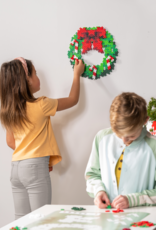 Plus-Plus Plus Puzzle by Number Wreath