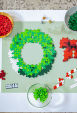 Plus-Plus Plus Puzzle by Number Wreath