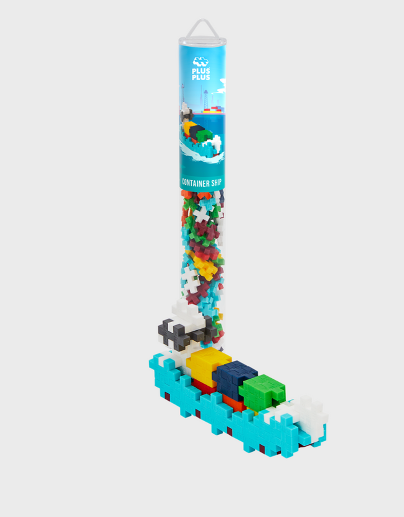Plus-Plus Container Ship Plus Tube