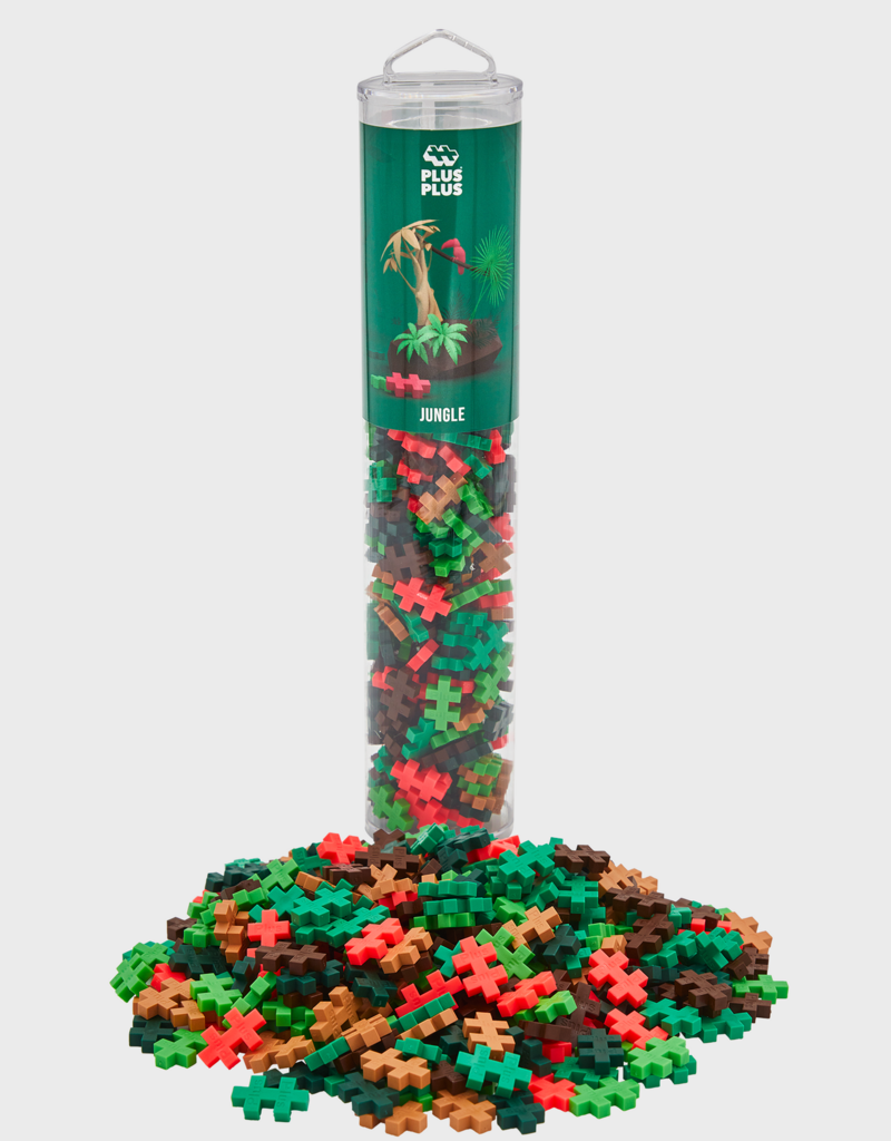 Plus-Plus 240 pc Jungle Mix Tube