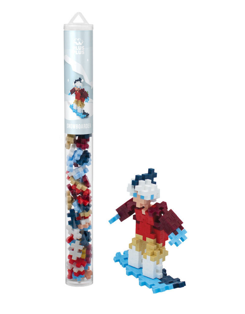 Plus-Plus Snowboarder Plus Tube