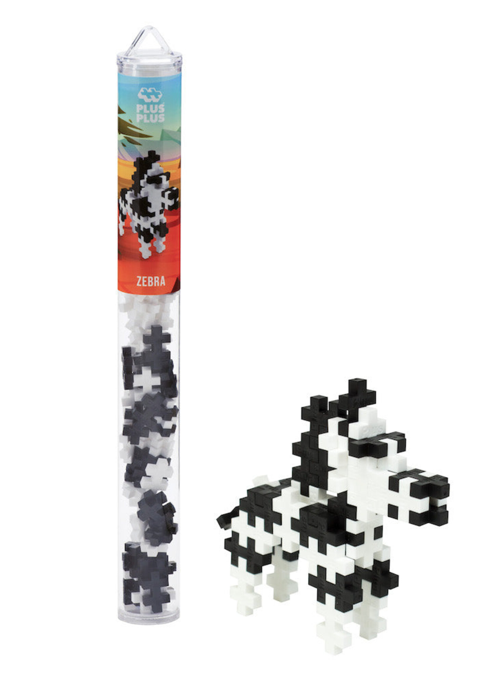 Plus-Plus Zebra Plus Tube