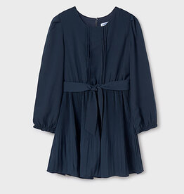 Mayoral SALE Navy Pleated Dress