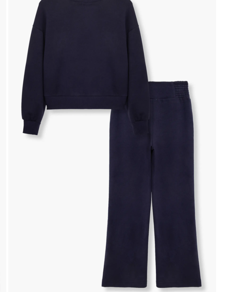 Habitual Kids Pullover Pant Set Navy