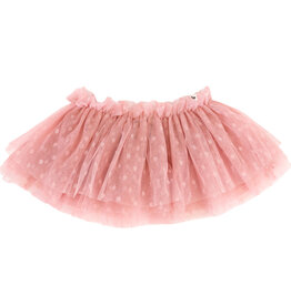 oh baby! Blush Dotted Mesh Frill Tutu Skirt