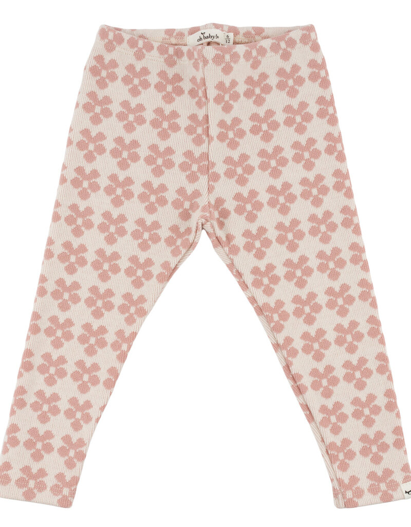 oh baby! Blush Mod Flowers Legging