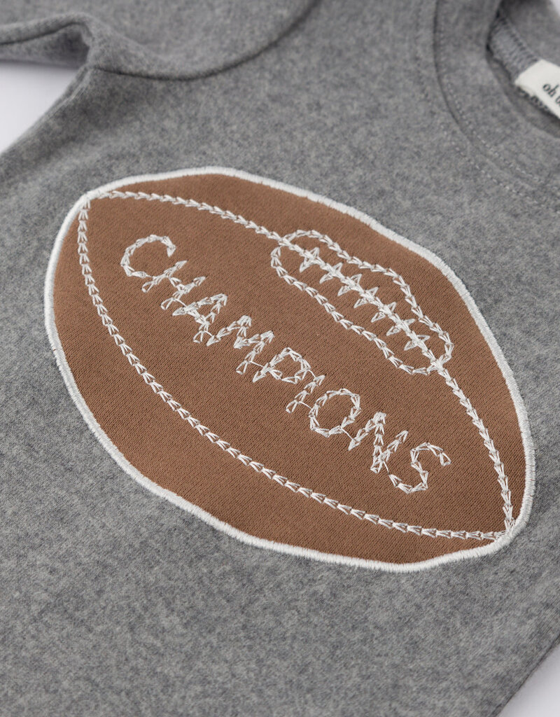oh baby! Football Patch L/S 2pc Set