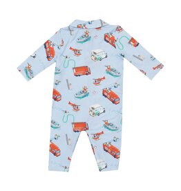 Angel Dear SALE Rescue Vehicle Dogs Polo Romper