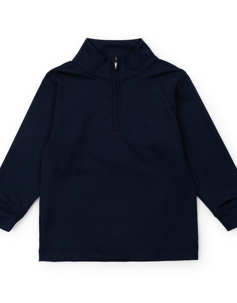 Lila + Hayes SAM PERFORMANCE PULLOVER NAVY