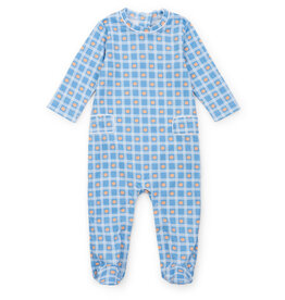Lila + Hayes SALE PRESTON ROMPER PUMPKIN PLAID