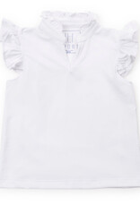 Lila + Hayes ELLIE PERFORMANCE TOP WHITE