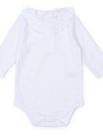 Lila + Hayes LYDA ONESIE WHITE
