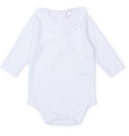 Lila + Hayes LYDA ONESIE WHITE