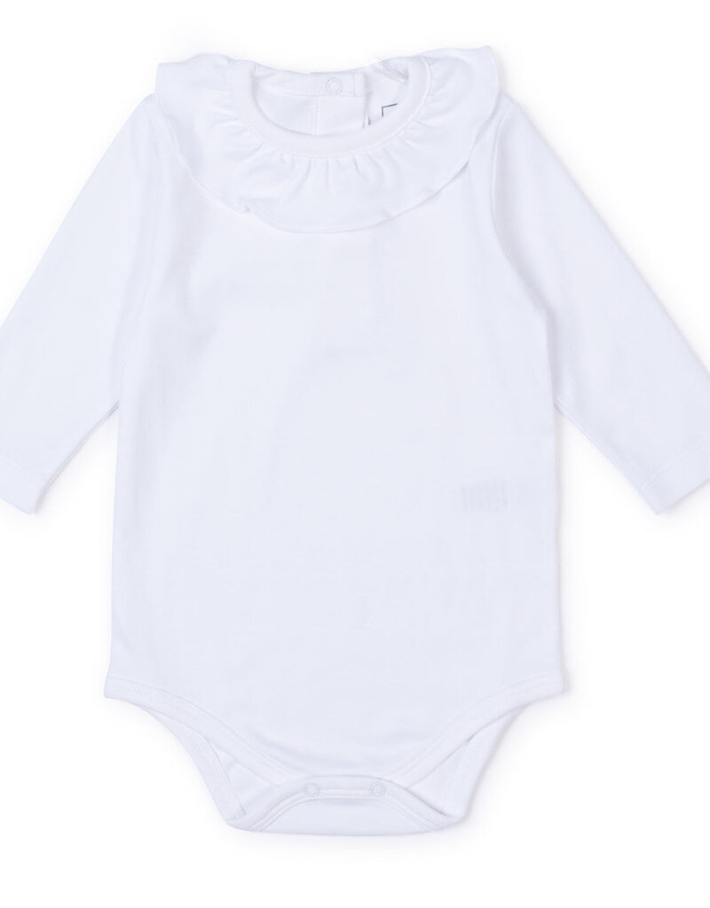 Lila + Hayes LYDA ONESIE WHITE