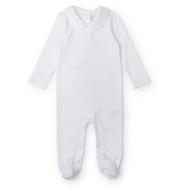 Lila + Hayes LANE ROMPER WHITE