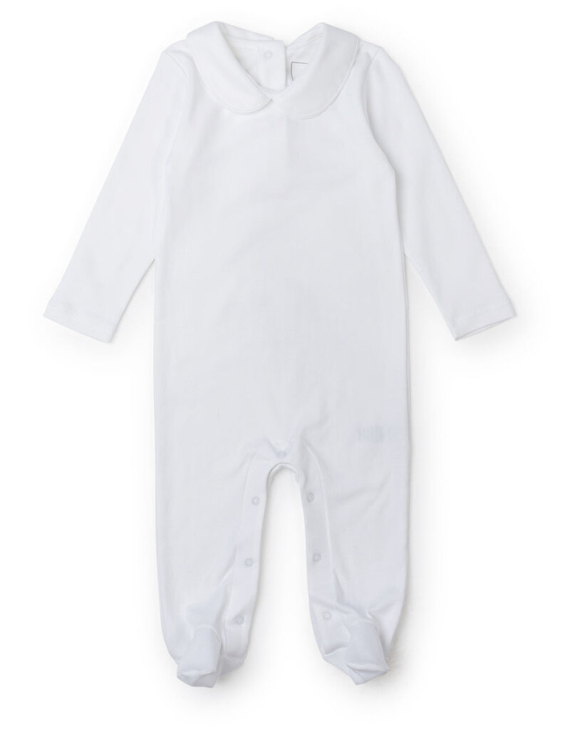 Lila + Hayes LANE ROMPER WHITE