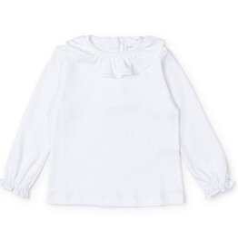 Lila + Hayes LULU SHIRT WHITE