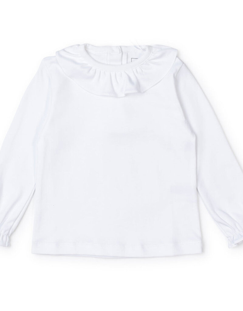 Lila + Hayes LULU SHIRT WHITE