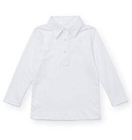 Lila + Hayes FINN LONG SLEEVE SHIRT WHTIE