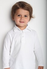 Lila + Hayes FINN LONG SLEEVE SHIRT WHTIE