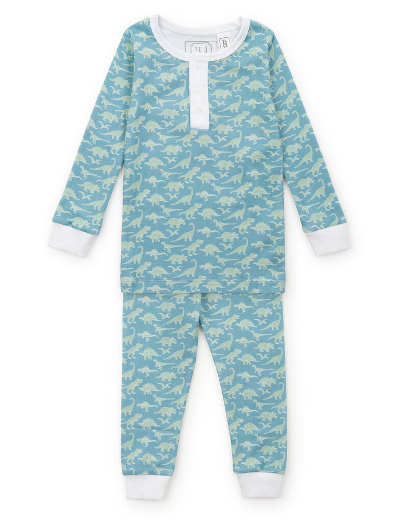 Lila + Hayes JACK PAJAMA SET DINOSAUR DIG