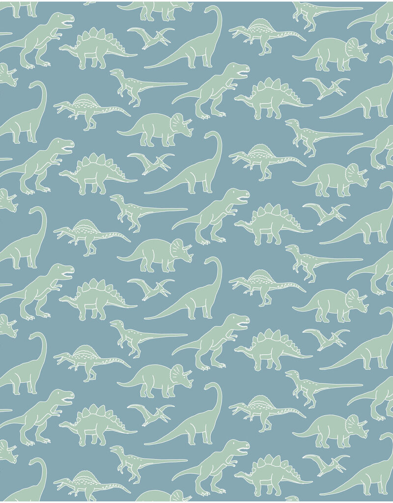 Lila + Hayes JACK PAJAMA SET DINOSAUR DIG