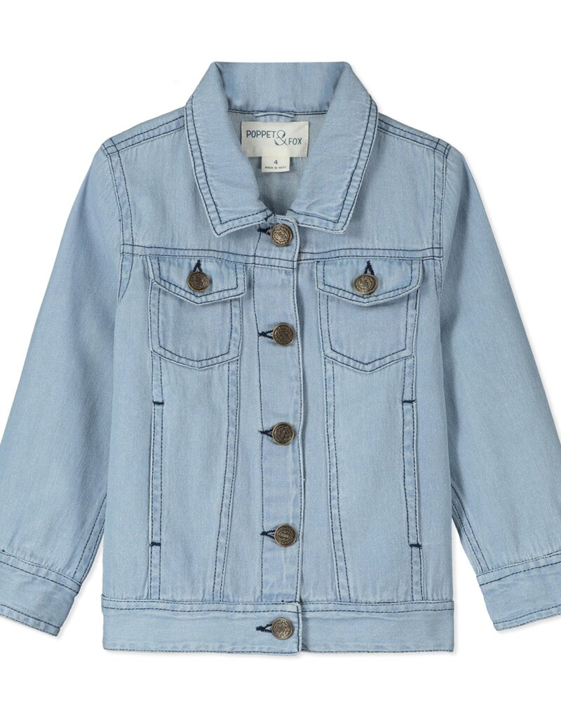 Poppet & Fox Chambray Jean Jacket