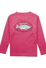 Properly Tied Performance Tee L/S Bass Cayenne
