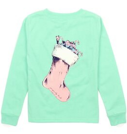 Properly Tied SALE Girls Stocking L/S Wash Green