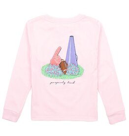 Properly Tied SALE Girls Home Team L/S Rose